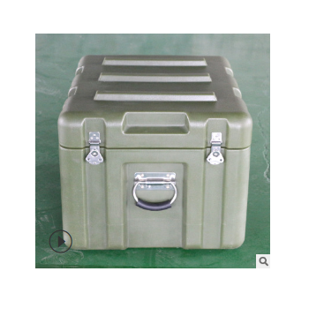 滾塑加工手提箱軍用滾塑箱堅固防水減震作業工具箱800*600*500