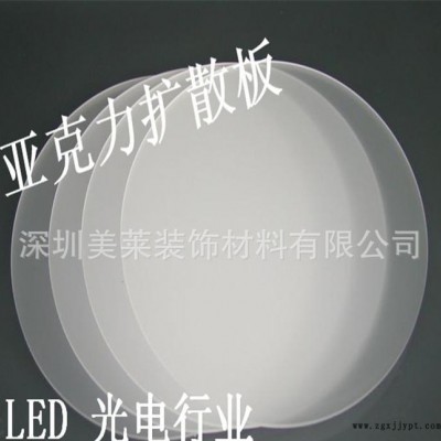 1.5mm厚度亞克力筒燈pmma擴(kuò)散板，led行業(yè)專用