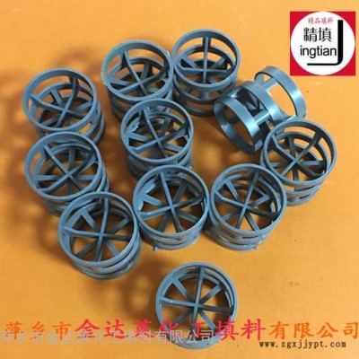 φ25塑料鮑爾環(huán)填料  阻燃型聚丙烯 PVC CPVC PF萍鄉(xiāng)金達(dá)萊塑料填料 PVC塑料鮑爾環(huán)