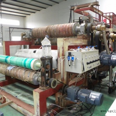 銷售單層、多層共擠流延機  塑料擠出機廠家   EVA膠片流延機 鴻宇120*125-2500