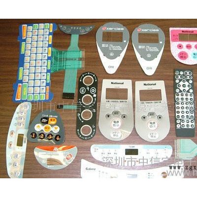 家用電器PET銘板、印刷標簽、薄膜按鍵面貼、電器銘板生產(chǎn)