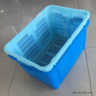 熱銷供應 630周轉筐系列 長方形塑料軸周轉筐 加厚物流塑料周轉筐