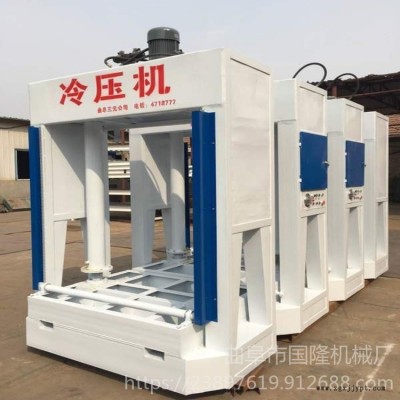 國隆 木門廠壓門機木工液壓冷壓機 密封圈大油缸冷壓機