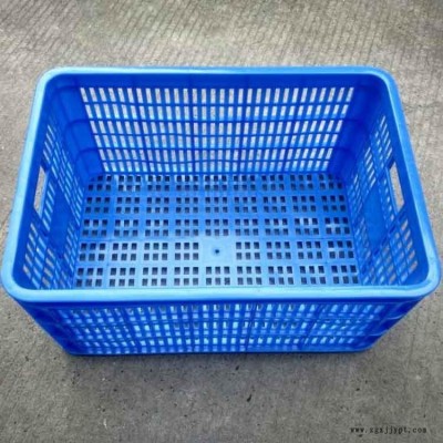 上海喬豐 塑料箱 包郵 水果蔬菜葡萄塑料周轉籮筐 圓眼塑料筐
