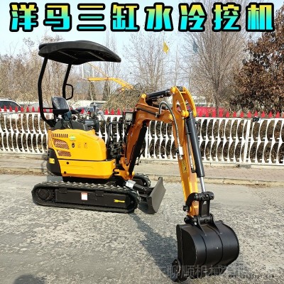 農用小型挖掘機價錢 橡膠履帶鋼履帶可選小挖機 果園微挖機 犀牛