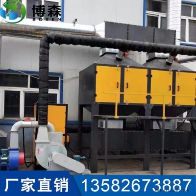 工業廢氣設備 催化燃燒爐 有機廢氣吸附脫附爐 RCO催化燃燒設備 噴漆廢氣催化燃燒設備 博森橡膠橡塑廢氣凈化催化燃燒設備