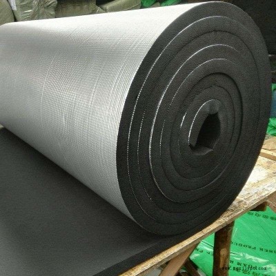 b1級阻燃隔熱橡塑海綿板 背膠空調橡塑保溫板 鋁箔貼面nbr橡塑板 神州