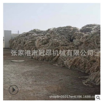 冠昂機械 清洗造粒機 PP編織袋、PE薄膜清洗線團粒水環切粒生產線