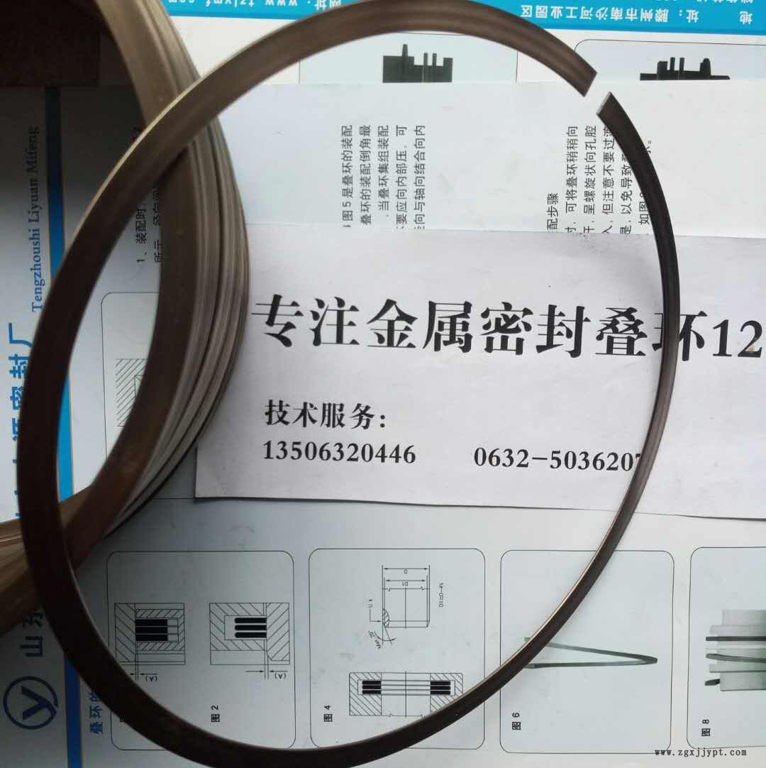 疊環 FK3  AS IS 單片環 雙片環  密封疊環 組合密封墊 密封圈示例圖2
