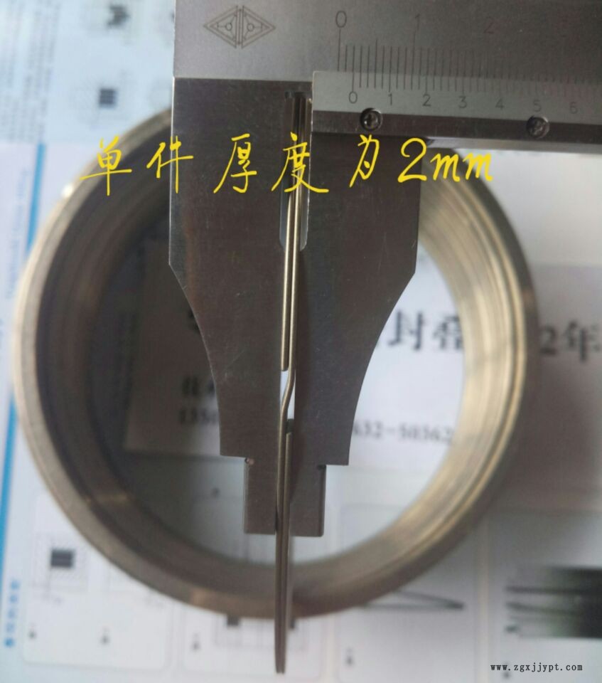 疊環(huán) FEY ISD 軸用125 密封疊環(huán)。密封圈 密封環(huán) 金屬密封疊環(huán)示例圖2