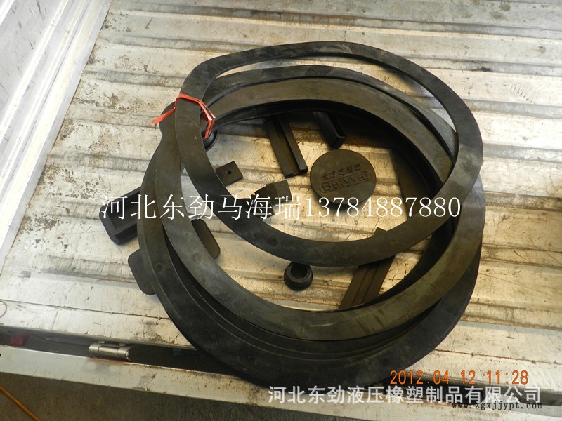 大型800*850*25耐油J型U型無骨架密封圈/各種大規格骨架油封示例圖3