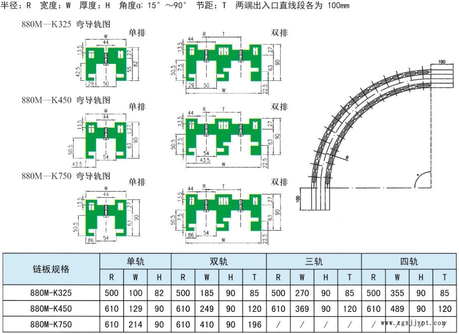 尼龍U型可轉彎鏈板導軌 超高分子量聚乙烯UHMWPE輸送導軌 可定制示例圖6