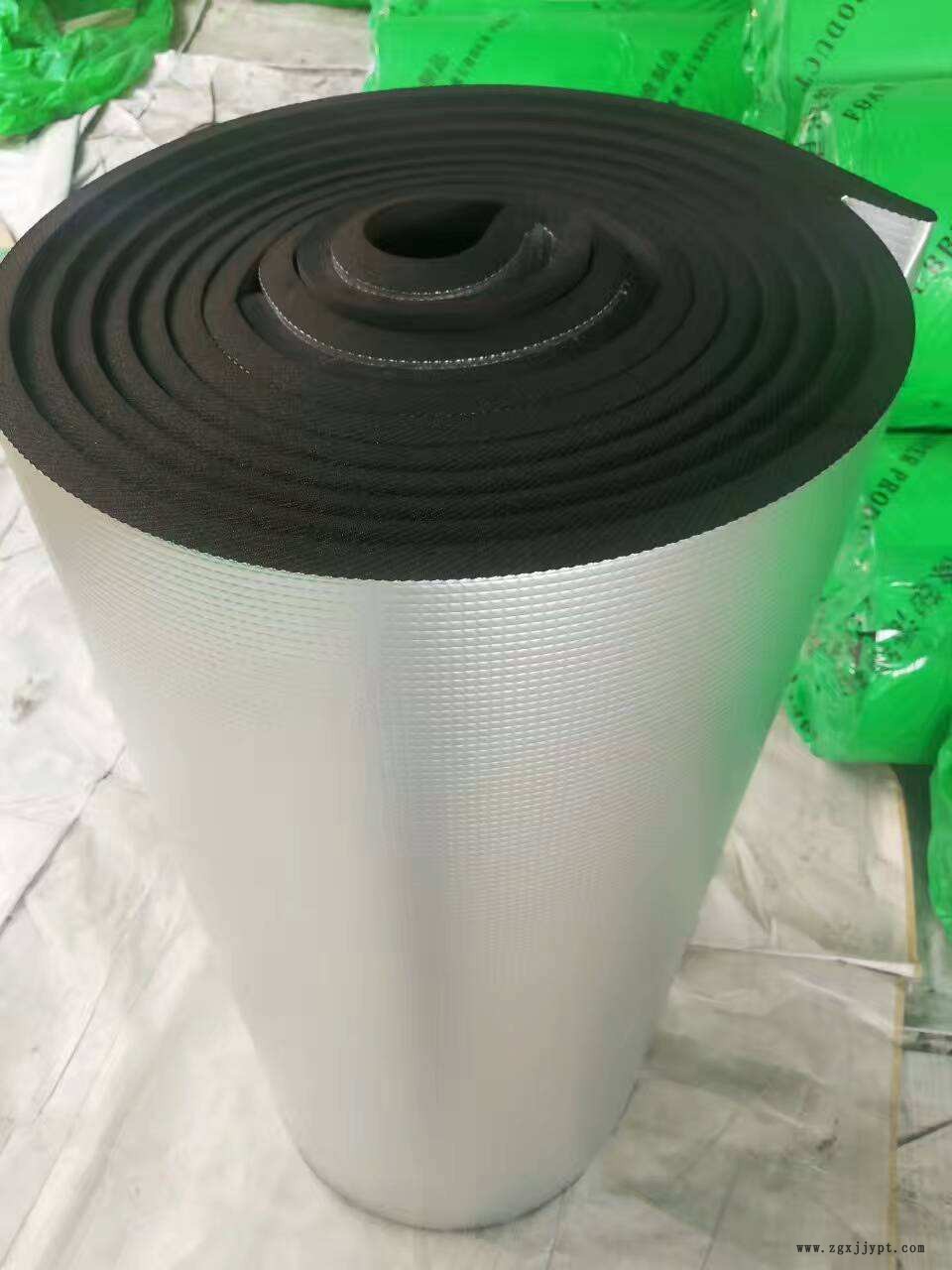 暢諾節能 廠家直銷阻燃橡塑板鋁箔貼面橡塑保溫板橡塑海綿板