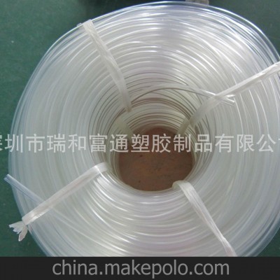 廠家擠塑加工優價廉PVC透明軟管，玩具用膠管沐浴露瓶用吸管