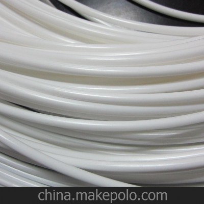廠家直銷擠塑加工PE白色硬圓凈水管，全新環保料質地好不變色