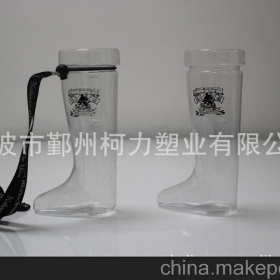 PVC吹塑靴子，，鞋子飲料杯，鞋子型啤酒杯，yard glass