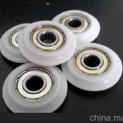 608包塑滑輪，移門滑輪，塑料滑輪，Y型滑輪