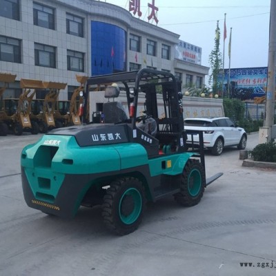 山東凱大CPCY-50 越野叉車實心輪胎、叉車性能好可定制