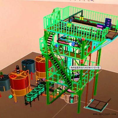 海綿機械廠家推薦垂直園泡海綿發泡機，聚氨酯泡棉發泡機軟泡發泡機械