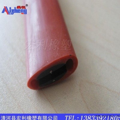 安全觸邊信號接觸帶 硅膠導電條 防夾傳感器 遇阻反彈橡膠帶