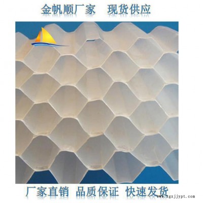 金帆順供應 蜂窩斜管填料 六角蜂窩斜管填料 沉淀池污水處理聚丙烯PP環保材質斜管
