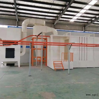天奇粉末噴涂線設備-金屬護欄靜電噴涂設備-延安靜電噴涂設備