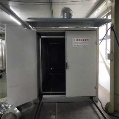 肇慶靜電噴粉機-天奇粉末噴涂流水線-垃圾桶靜電噴粉機