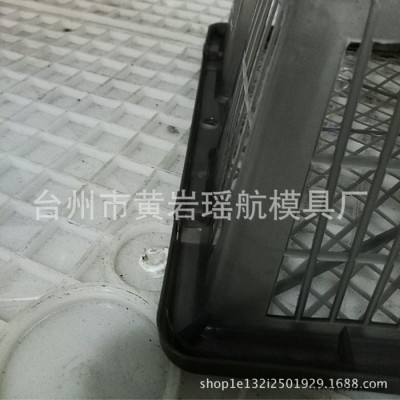 **帶蓋周轉筐塑料模具 折疊筐模具 蔬菜筐水果箱注塑模具