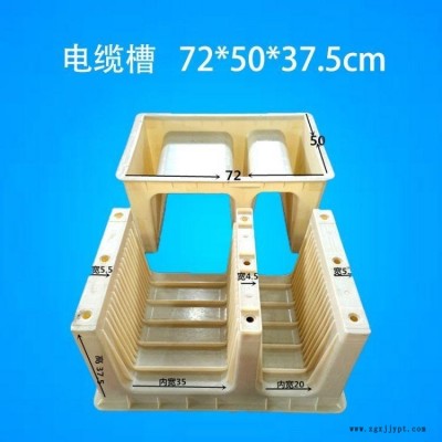 廠家定制電纜槽模具-專業生產電纜槽塑料模具-高速鐵路電纜槽模具