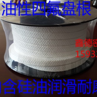 廊坊四氟盤根生產(chǎn)廠家、含油黑四氟盤根、無油黑四氟盤根、割裂絲四氟盤根、含油白四氟