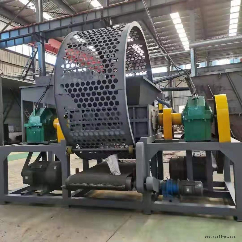 大型金屬撕碎機廢舊輪胎撕碎機汽車撕碎機固廢撕碎機