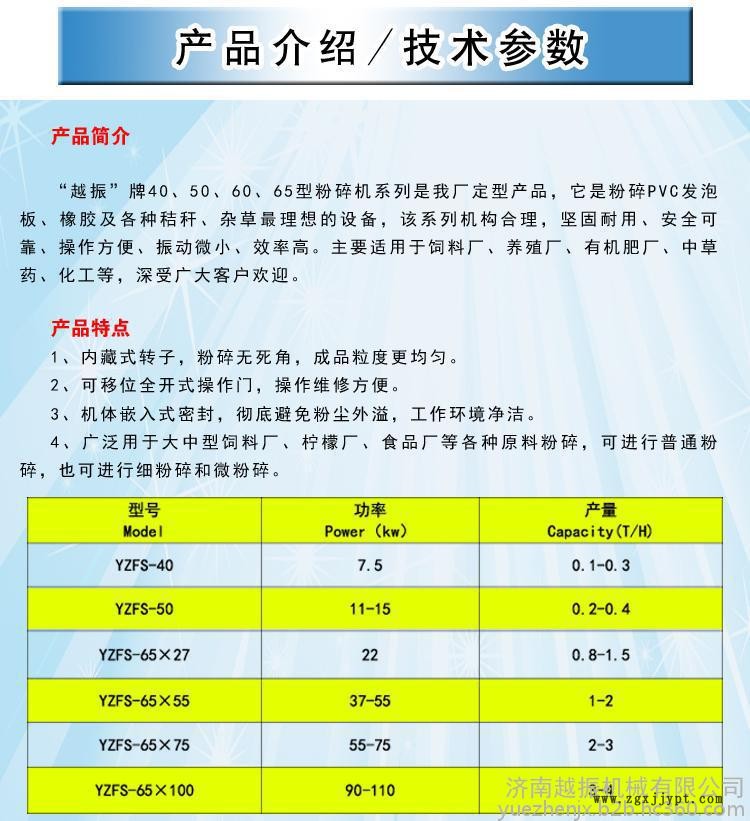 越振YZZL65-55木材粉碎機，樹枝粉碎機，木頭粉碎機免費調(diào)試安裝