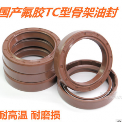 國產TC氟膠骨架油封 FB TC型旋轉唇形密封圈 內徑25 外徑47-62mm