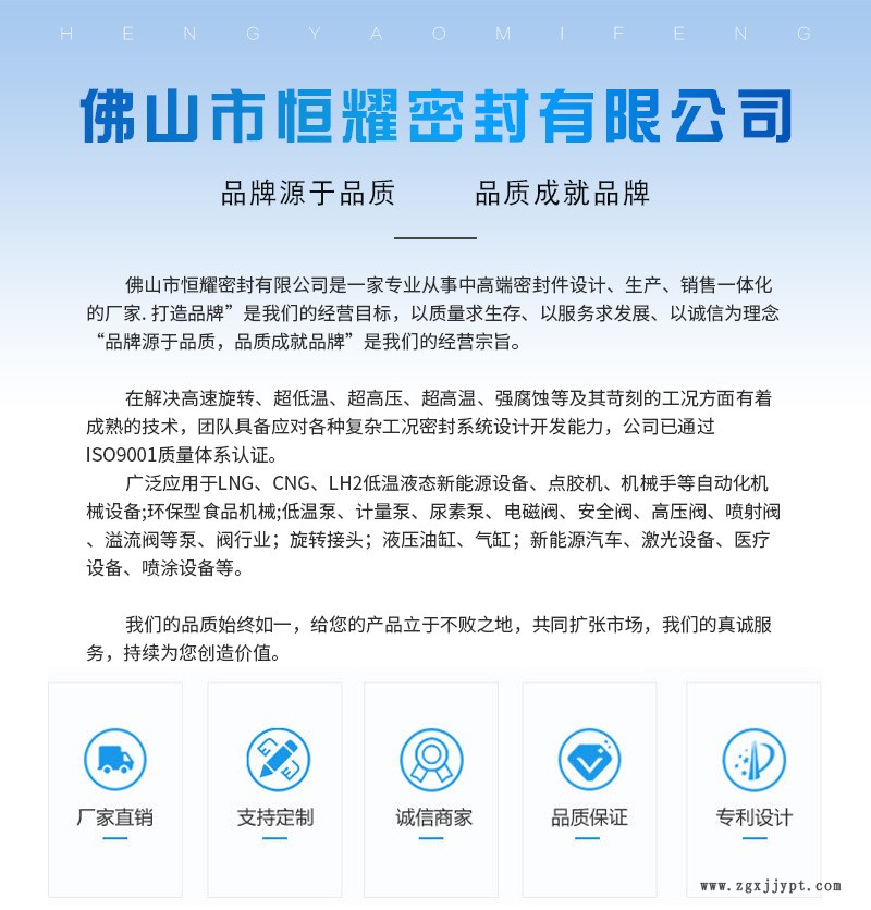 廠家專業批發銷售PTFE機械密封圈 非標車削密封件定制 優質泛塞封示例圖1