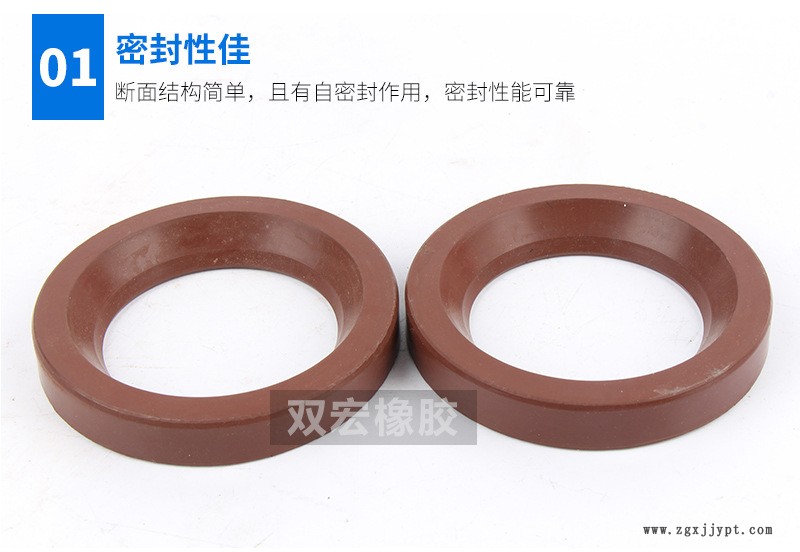 橡膠密封件 耐磨橡膠油封K型密封圈 丁青TC骨架油封 旋轉油封示例圖4