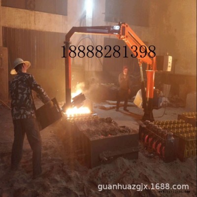 冠華廠家專業生產 BJY鑄造澆鑄機械手 澆鑄設備 精密鑄造 爐前澆鑄專用機械手